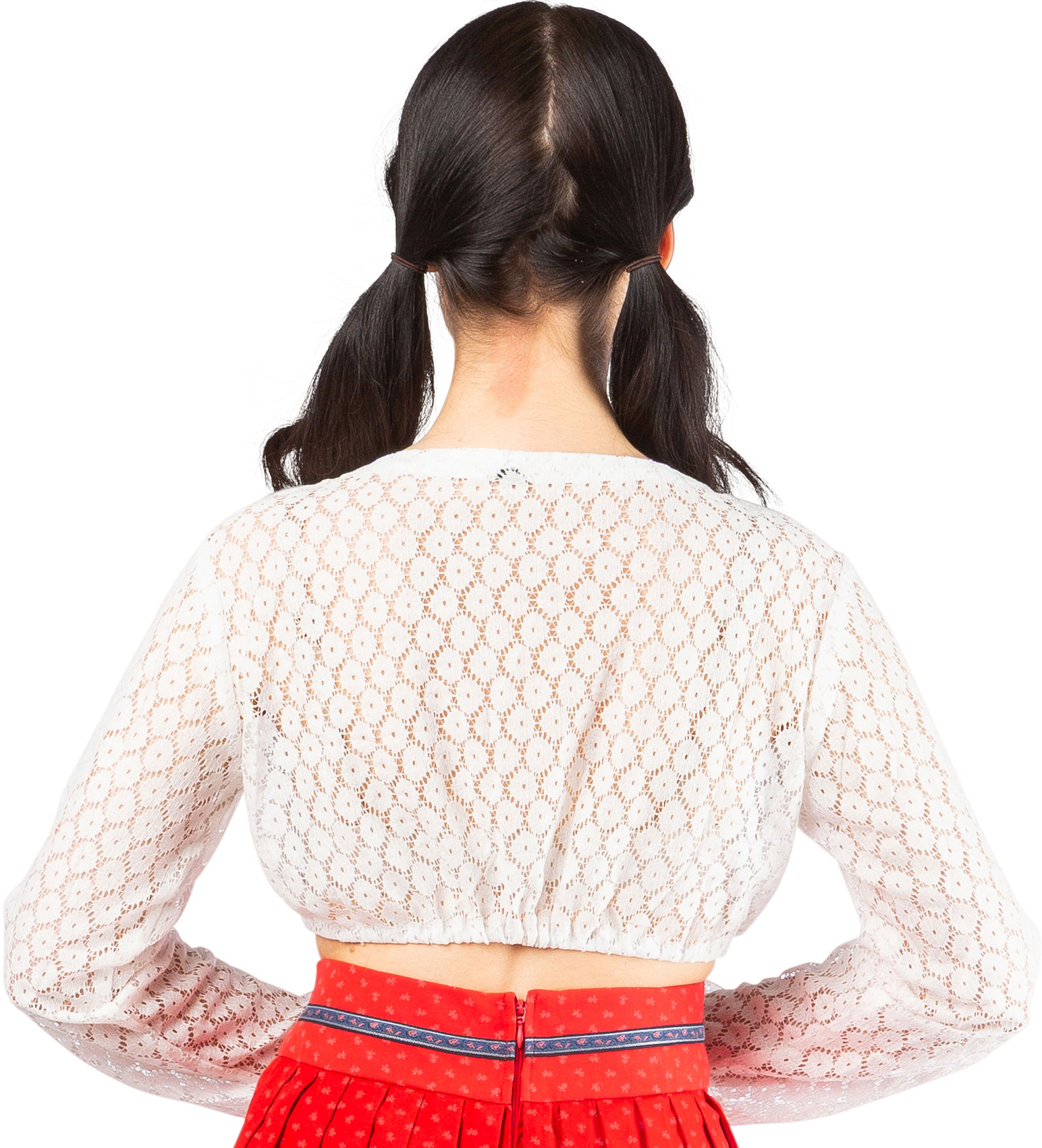Ferra Dindl blouse, white