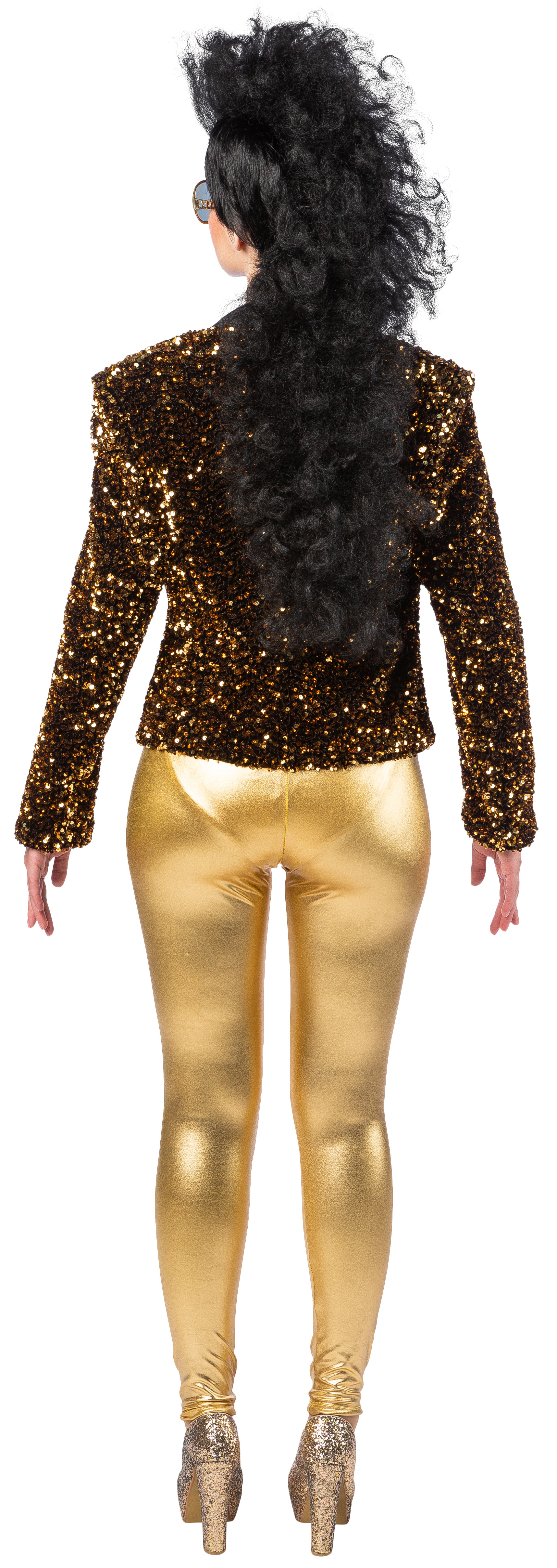 Damenjacke Pailletten, gold Damenjacke Pailletten, gold