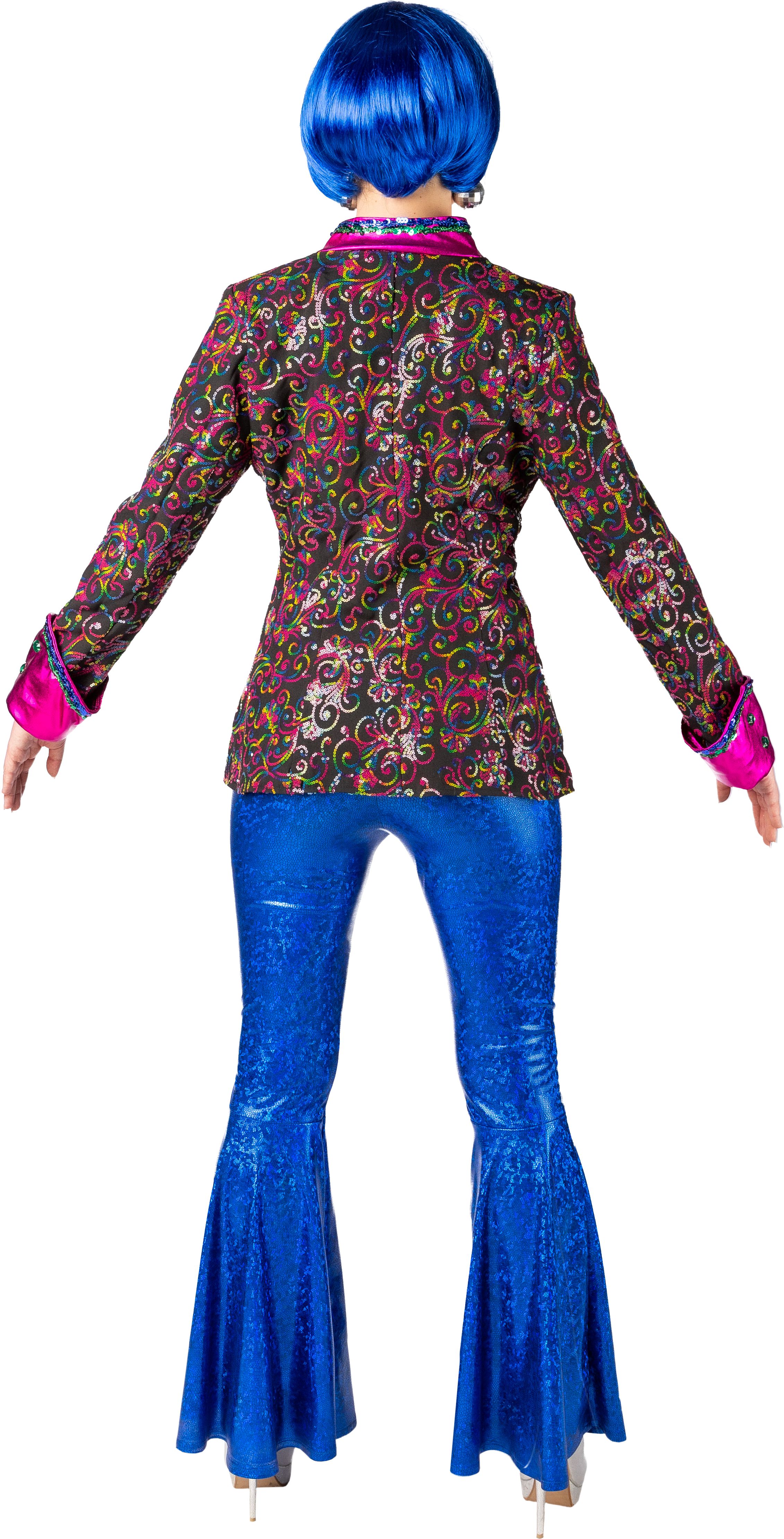 Schlaghose, blau, 34/36