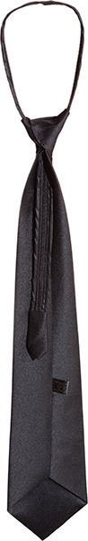 Satin-Krawatte, schwarz 