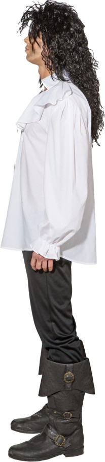Piratenbluse, weiß 