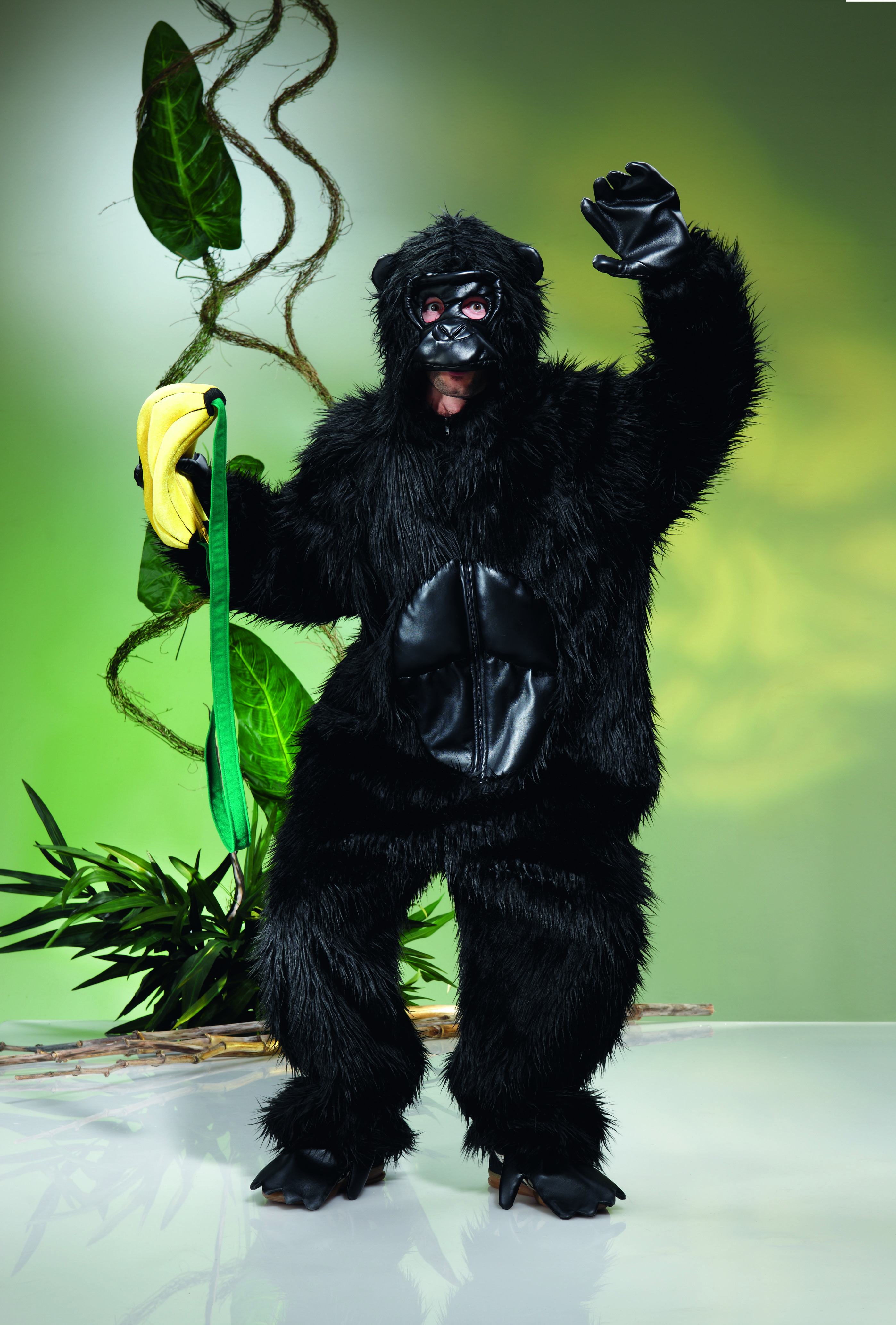 Gorilla schwarz
