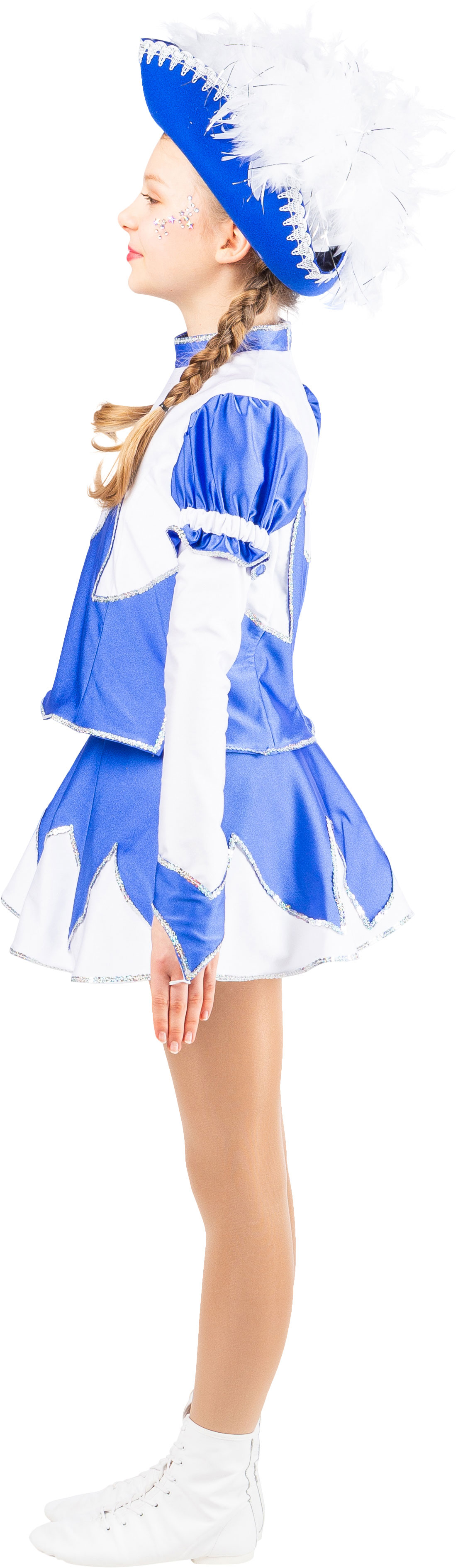 Spark costume blue-white