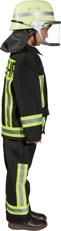 Feuerwehr Junge Tschechisch  schwarz