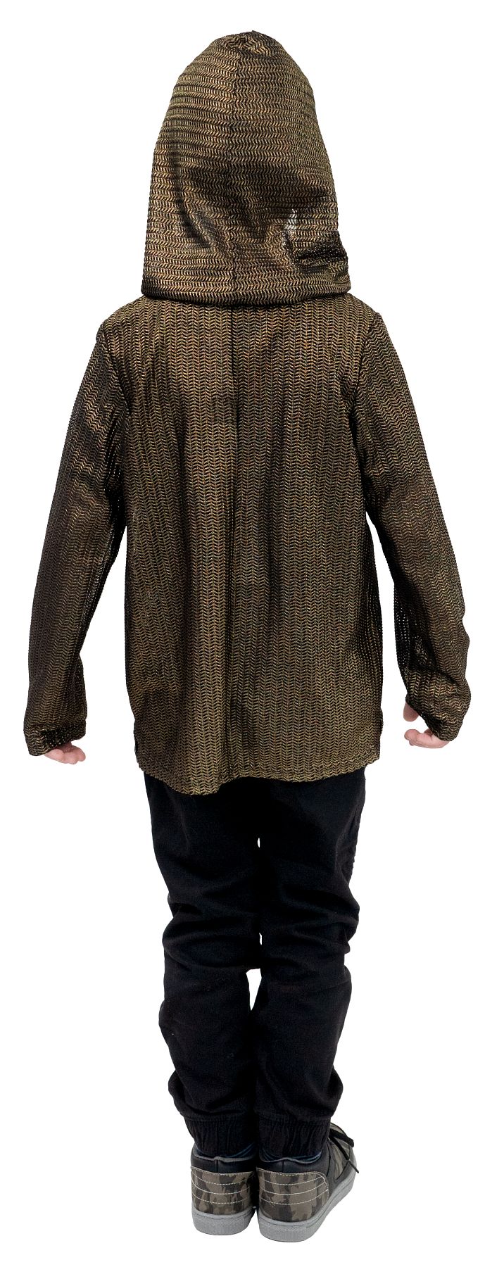 Ensemble de chemises en cotte de mailles, doré