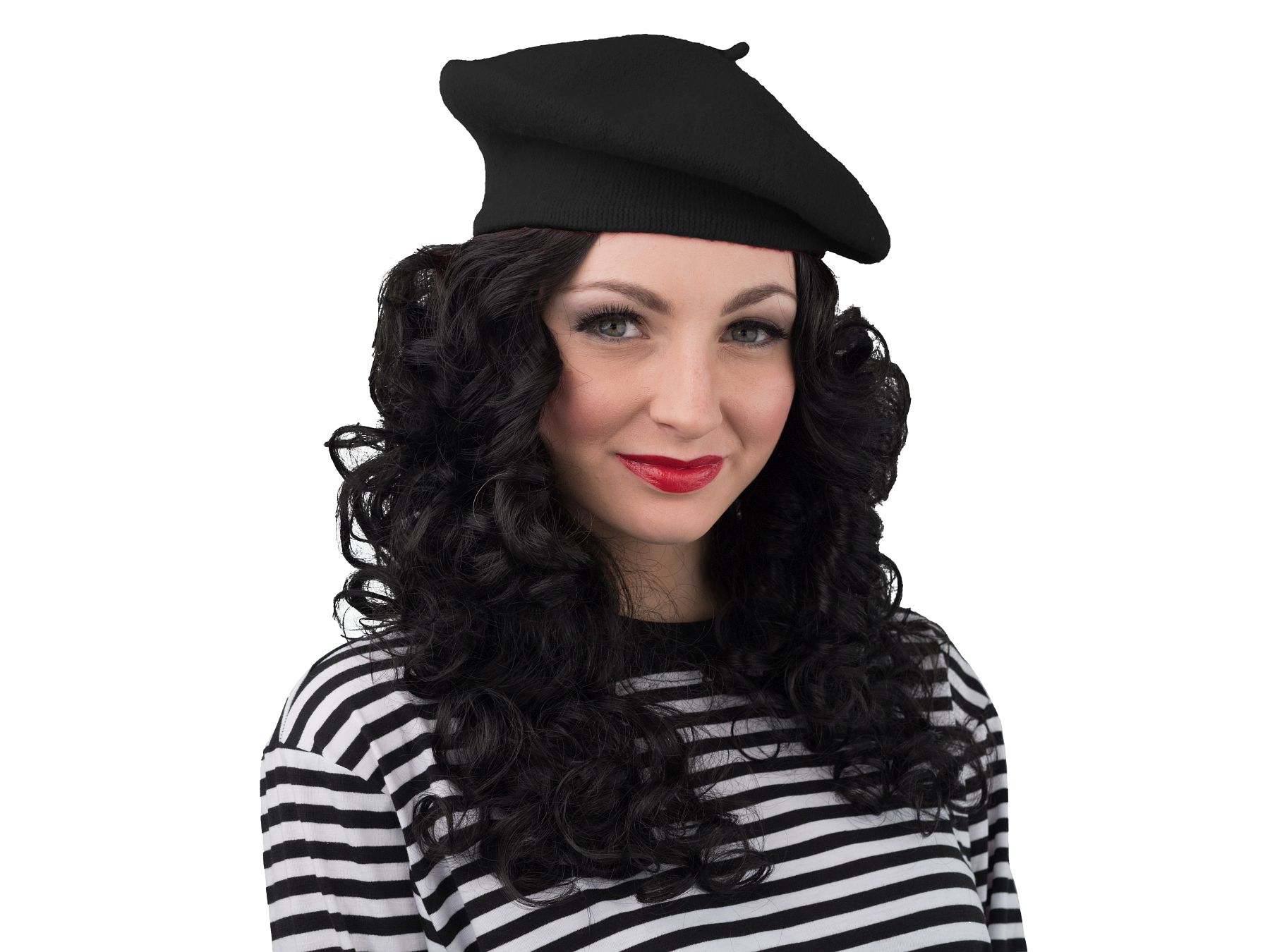 Baskenmütze, schwarz