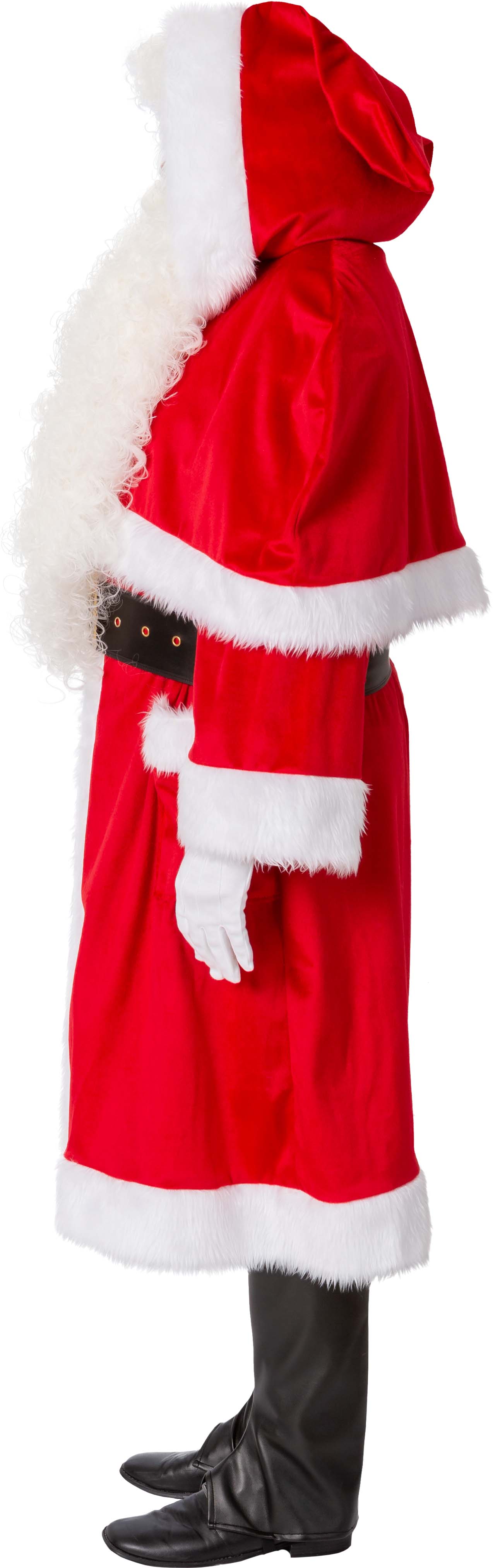 Weihnachtsmann-Mantel mit Pelerine
