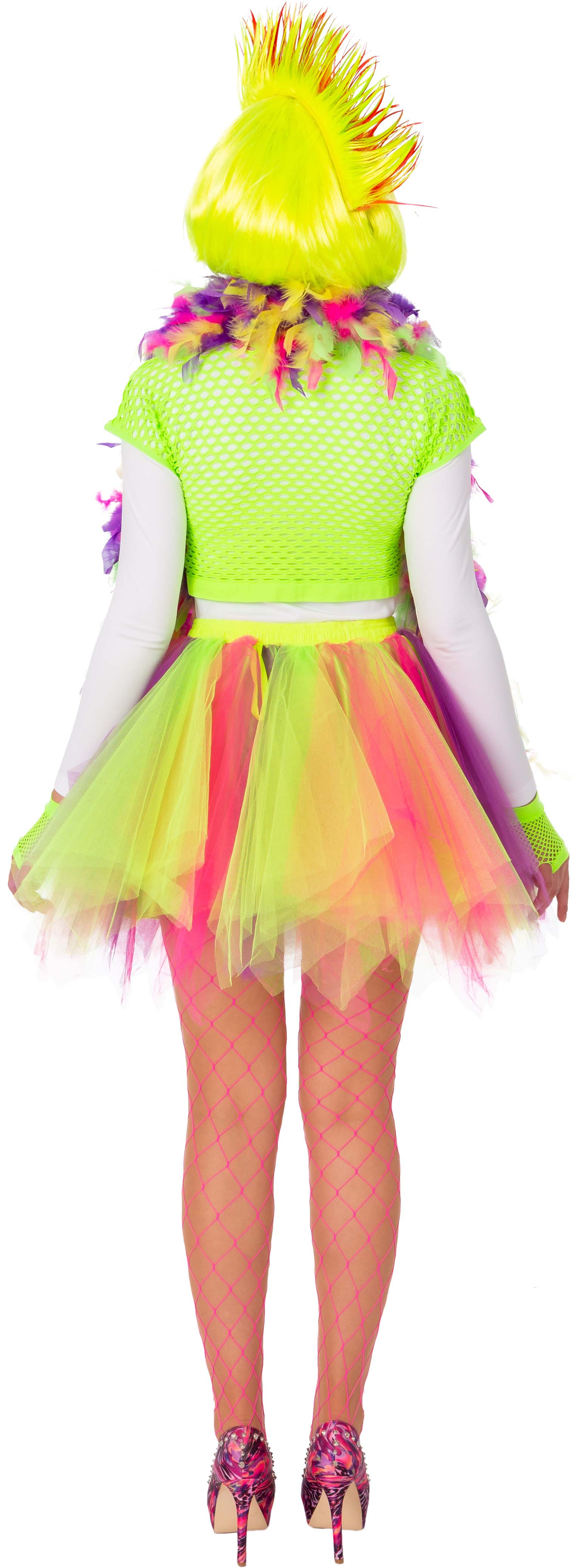 Tutu neon yellow, purple, pink Gr. 116/140