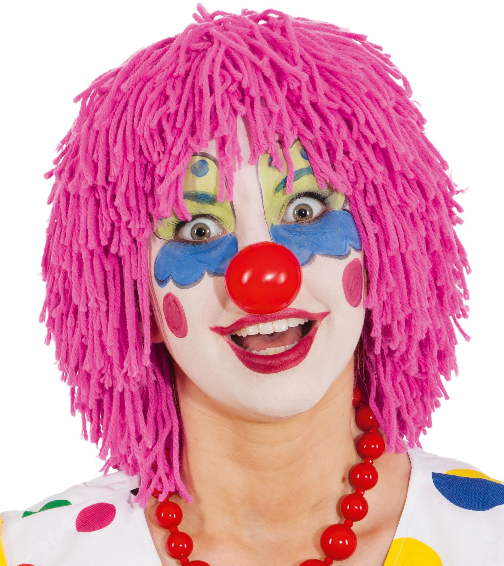 Clown Wolle, pink 