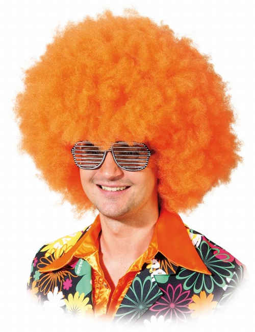 Boys Wig 70s, orange