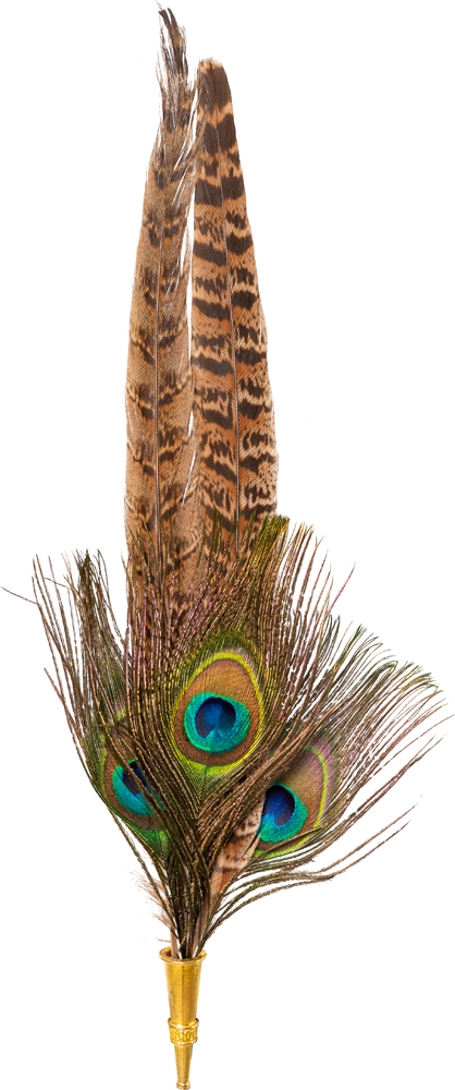 Hatpin with feathers NEW 20/21