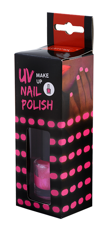 Nail polish UV Effect, pink