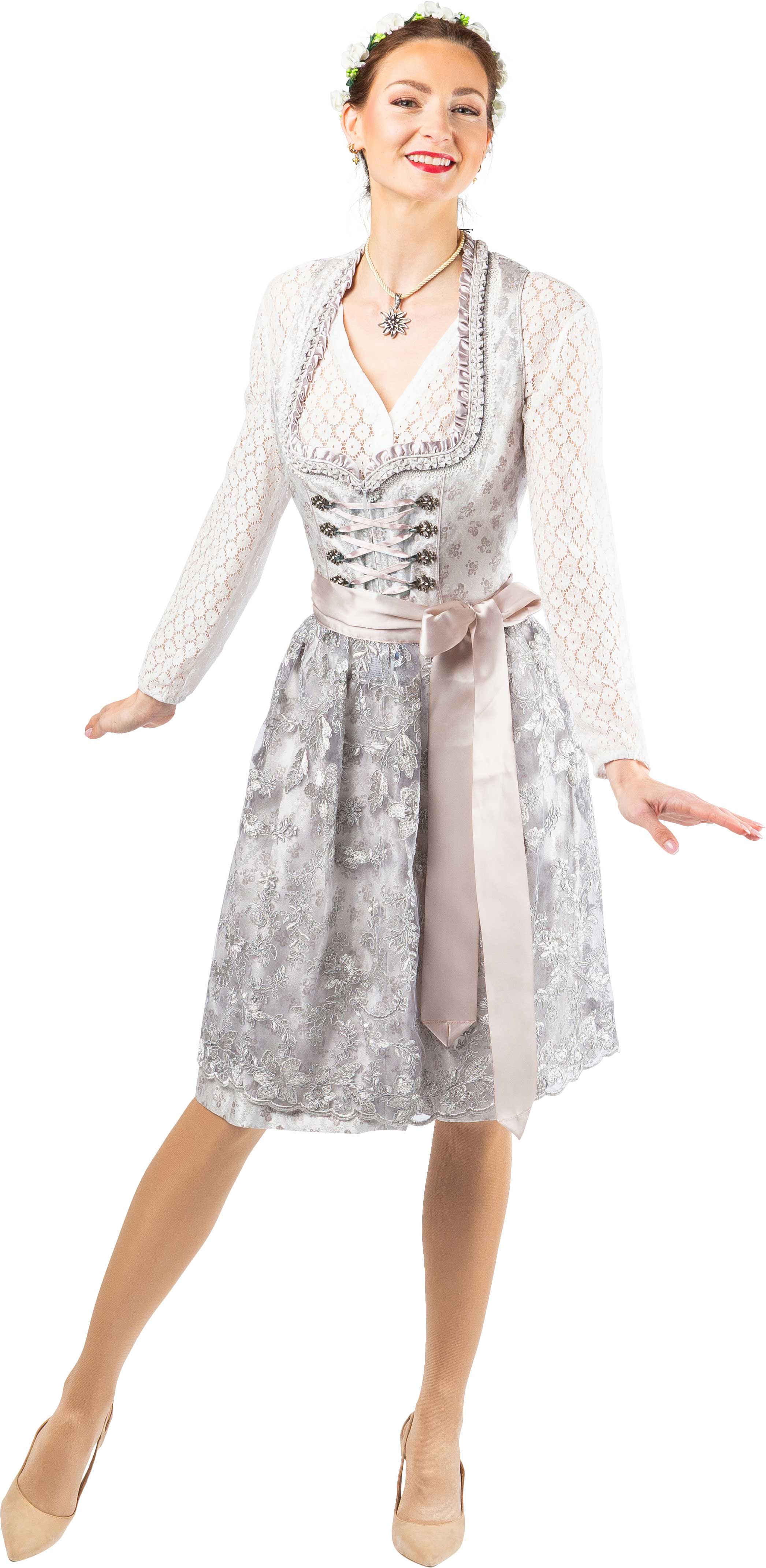 Ferra Dindl blouse, white