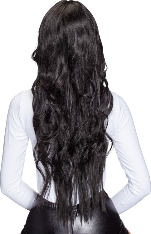 Wig extra long, light blonde