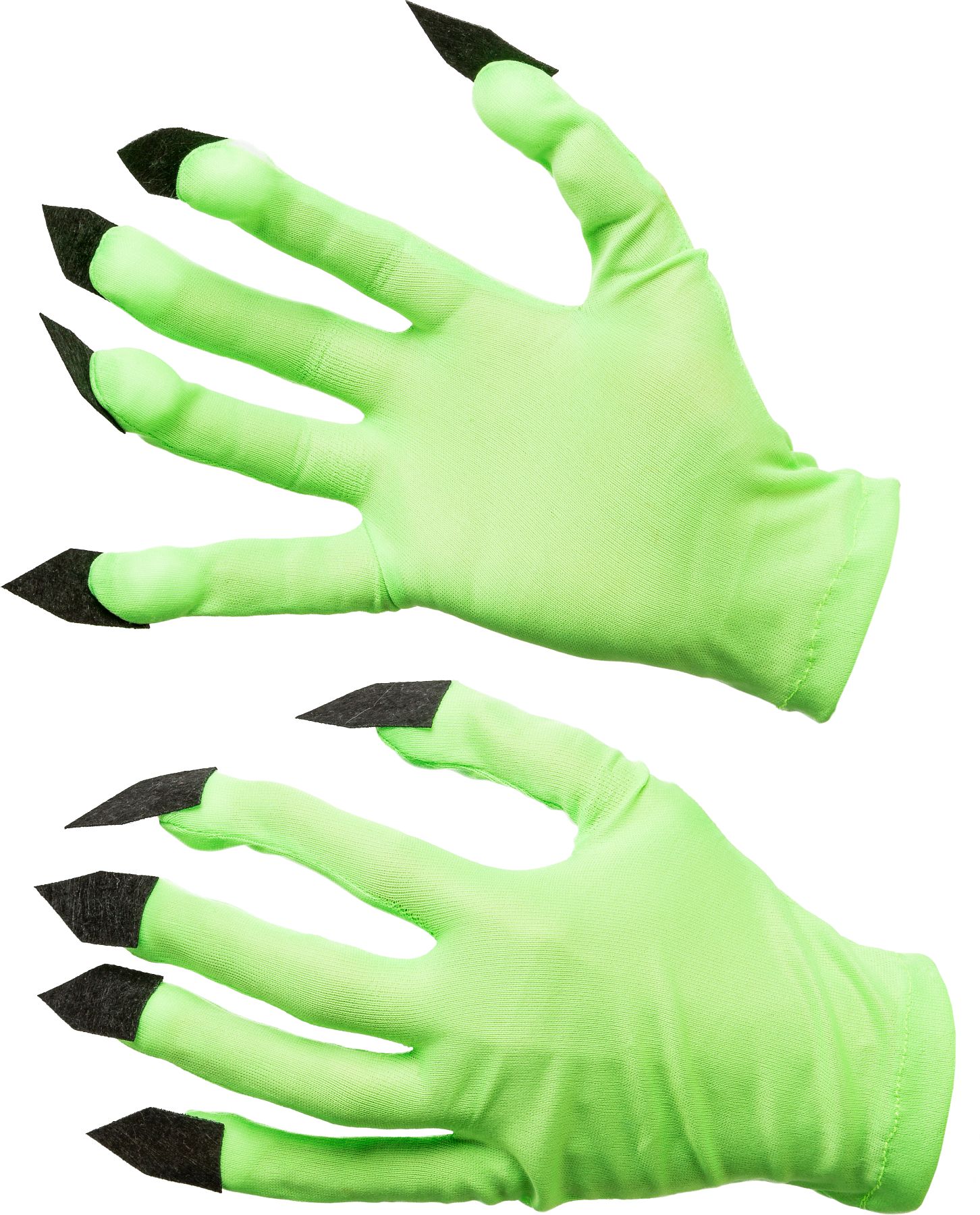 Handschuhe, grün mit Krallen