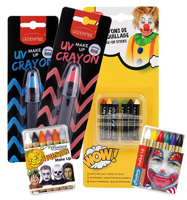 6 Crayons de maquillage - Basic
