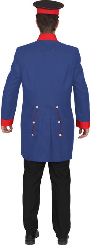 Historical uniform jacket, royal blue