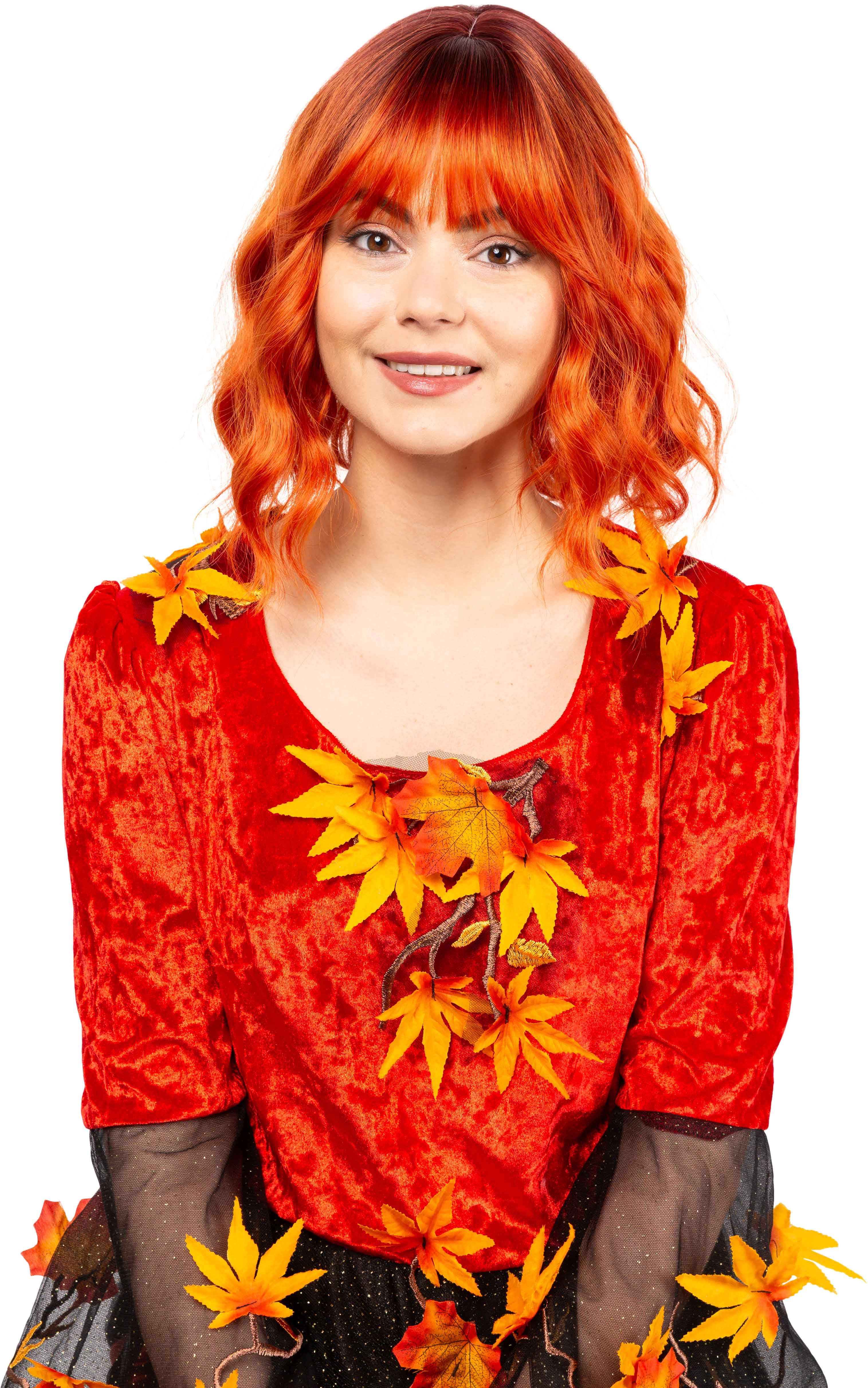 Perücke "Carrington", kupfer