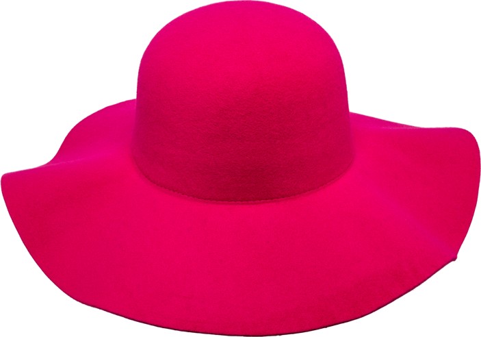Floppy hat, pink