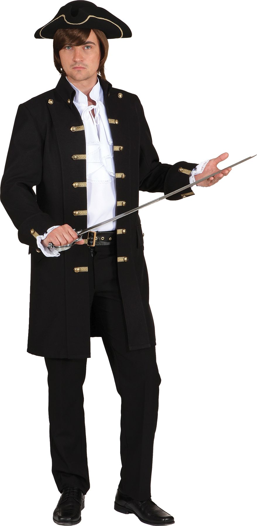 Herrenjacke schwarz de Luxe 
