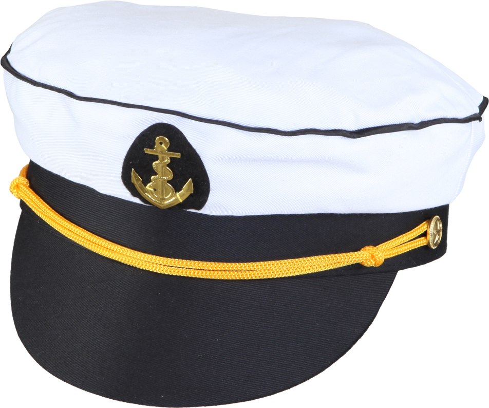 Captain hat with anchor