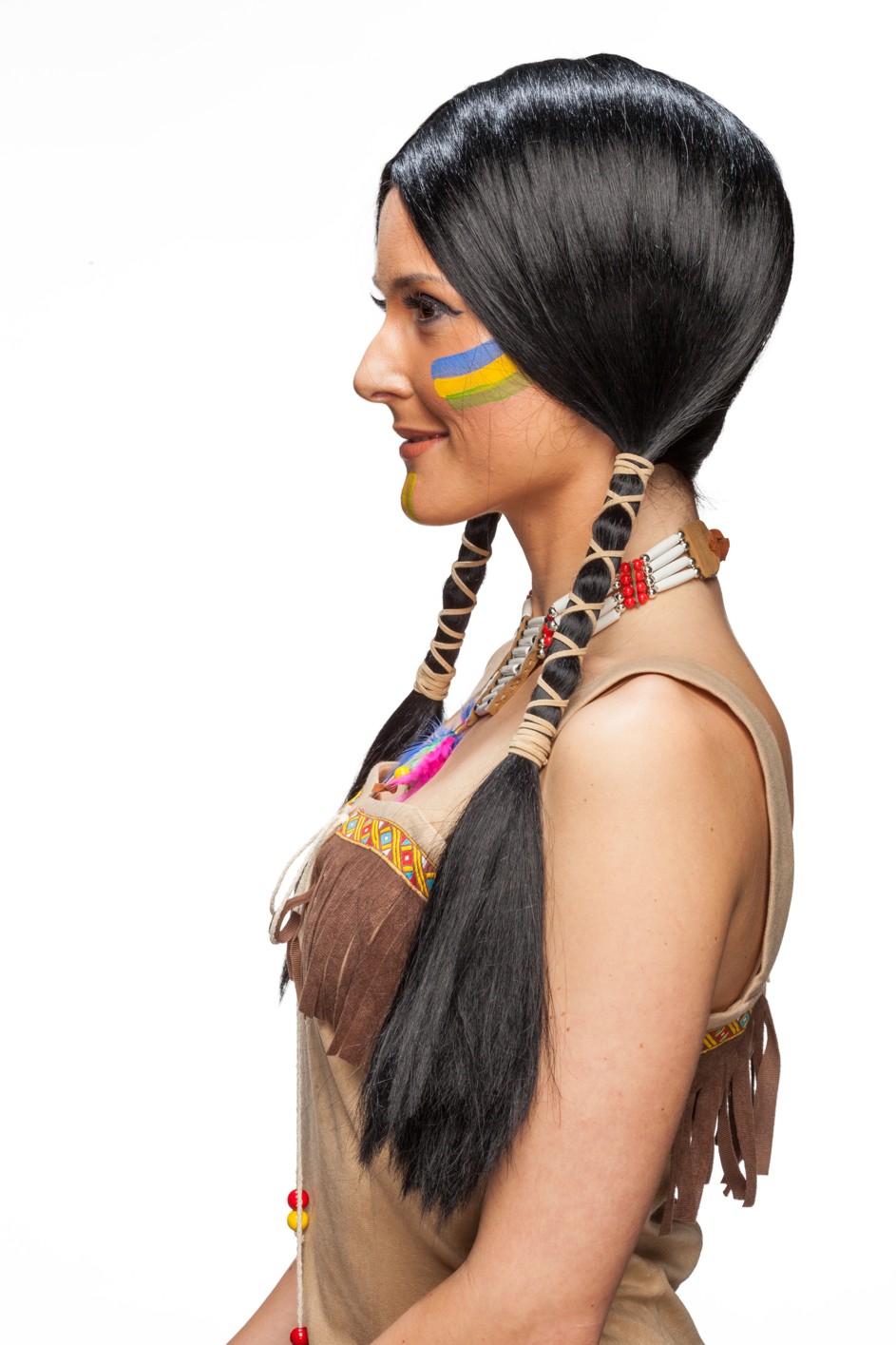Indian woman wig