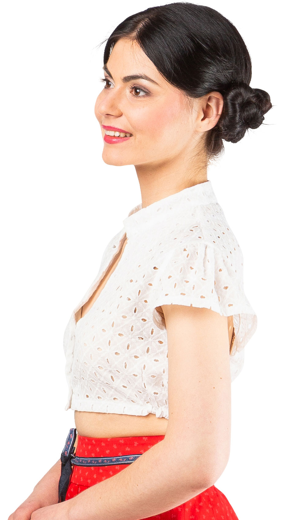 Dirndl BluseTilda, weiß