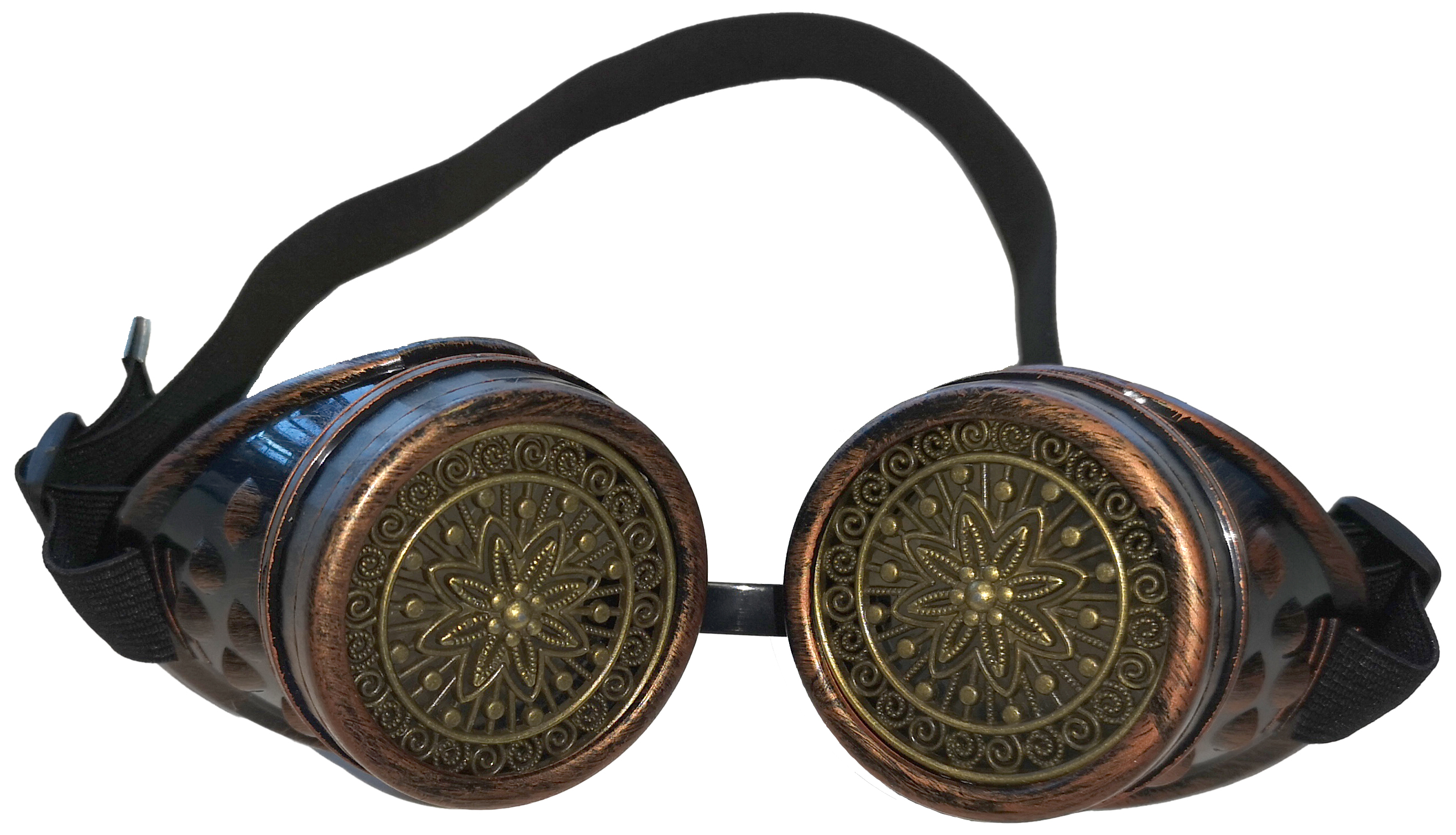 Brille Steampunk, bronze