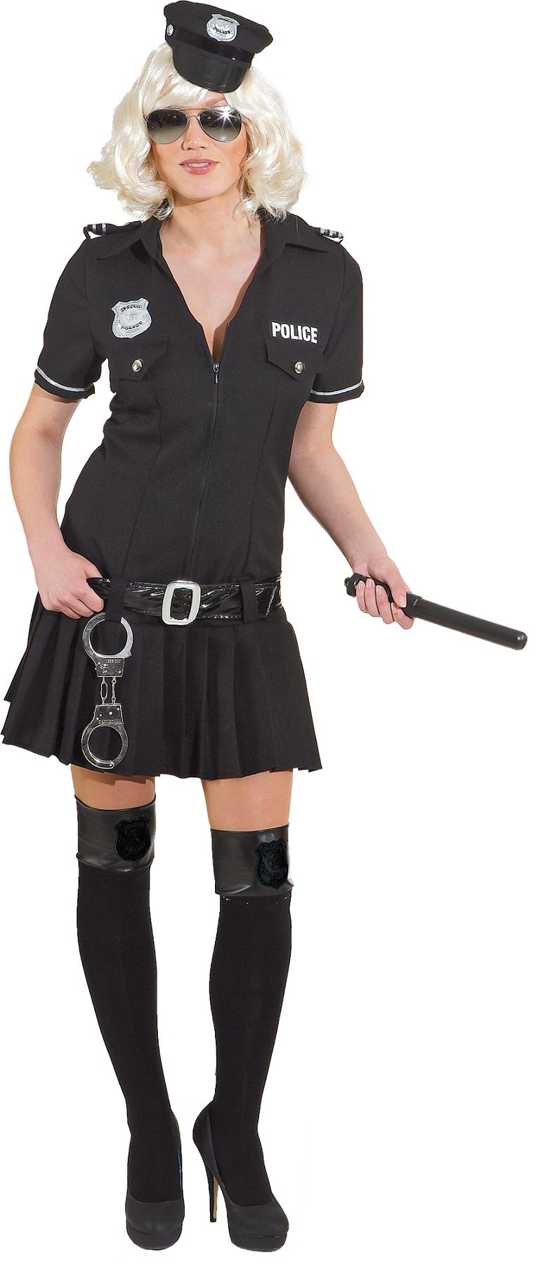 Police Girl, schwarz 