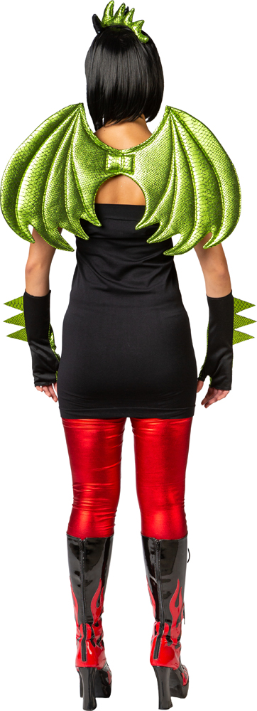 Ensemble dragon, vert