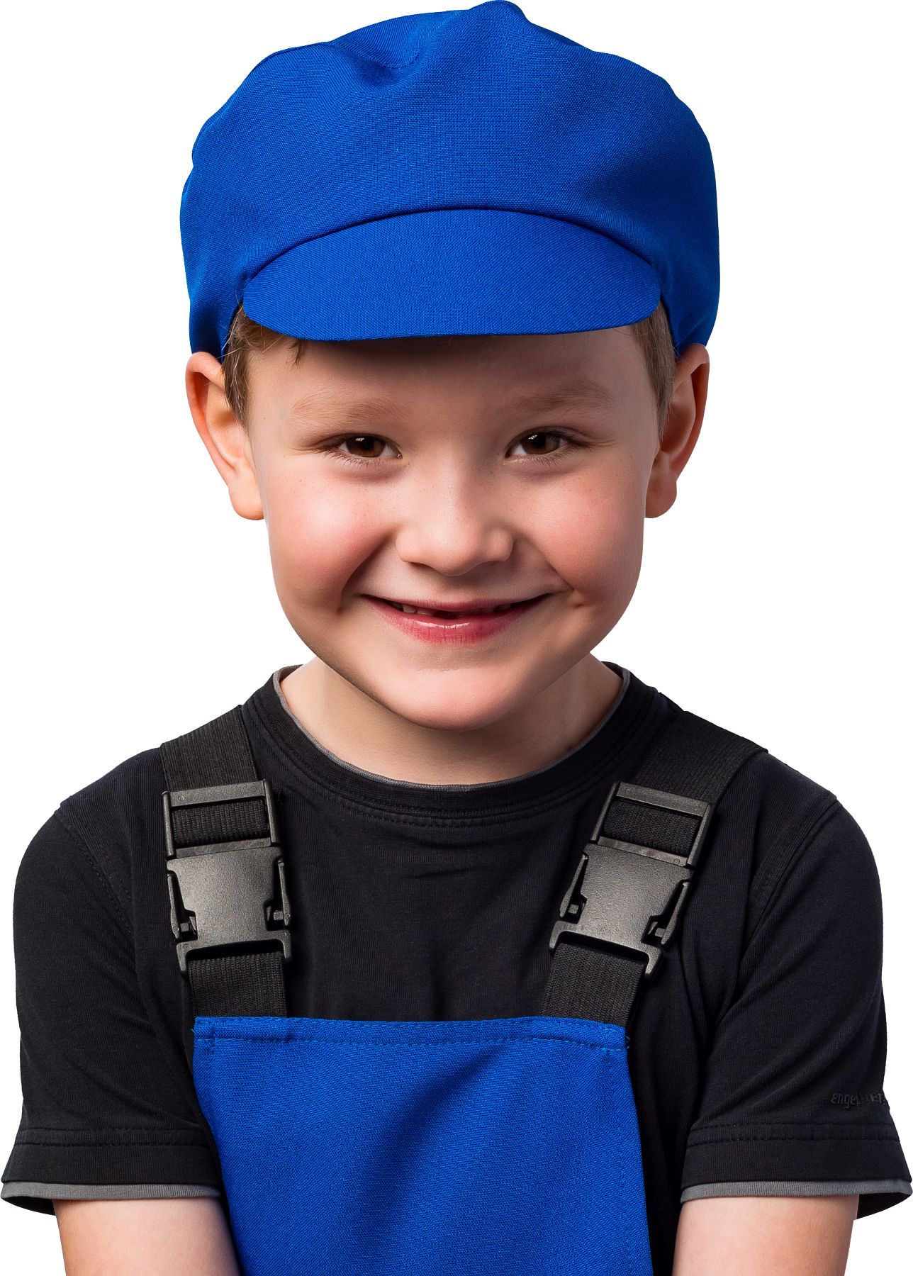Shield cap, blue for children's