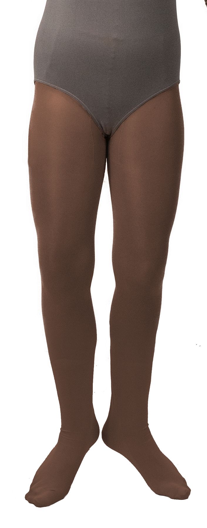 Collants opaque, marron