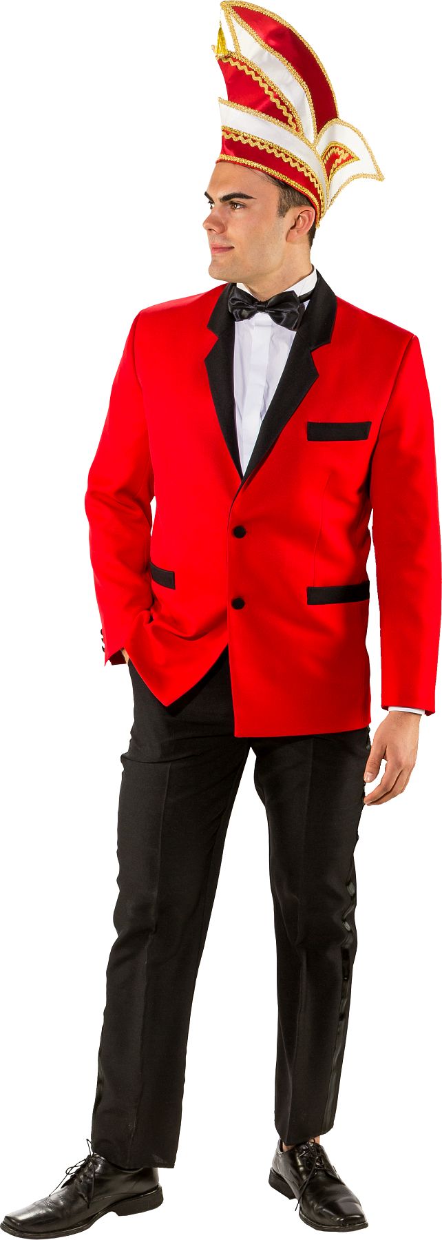 Chairman ''Elferrat's'' jacket, red with black lapel