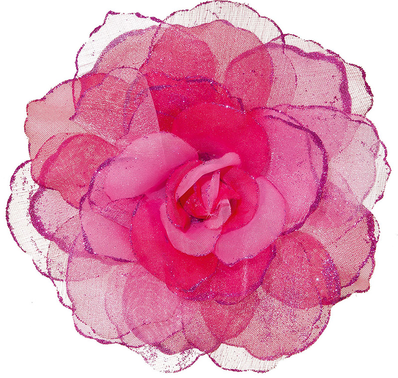 Épingle à fleur, rose