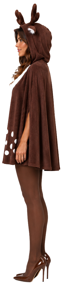 Deer animal poncho