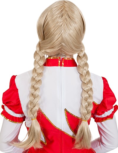 Perruque de danseuse de garde, blonde-moyenne
