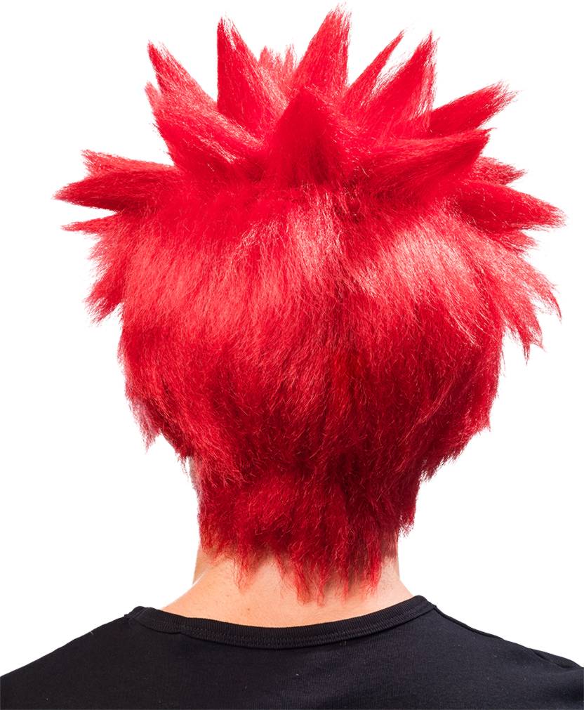 Manga wig for men's, red