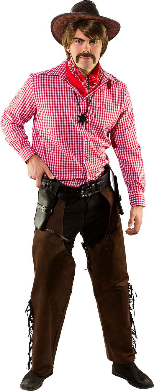 Cowboy Chaps faux daim