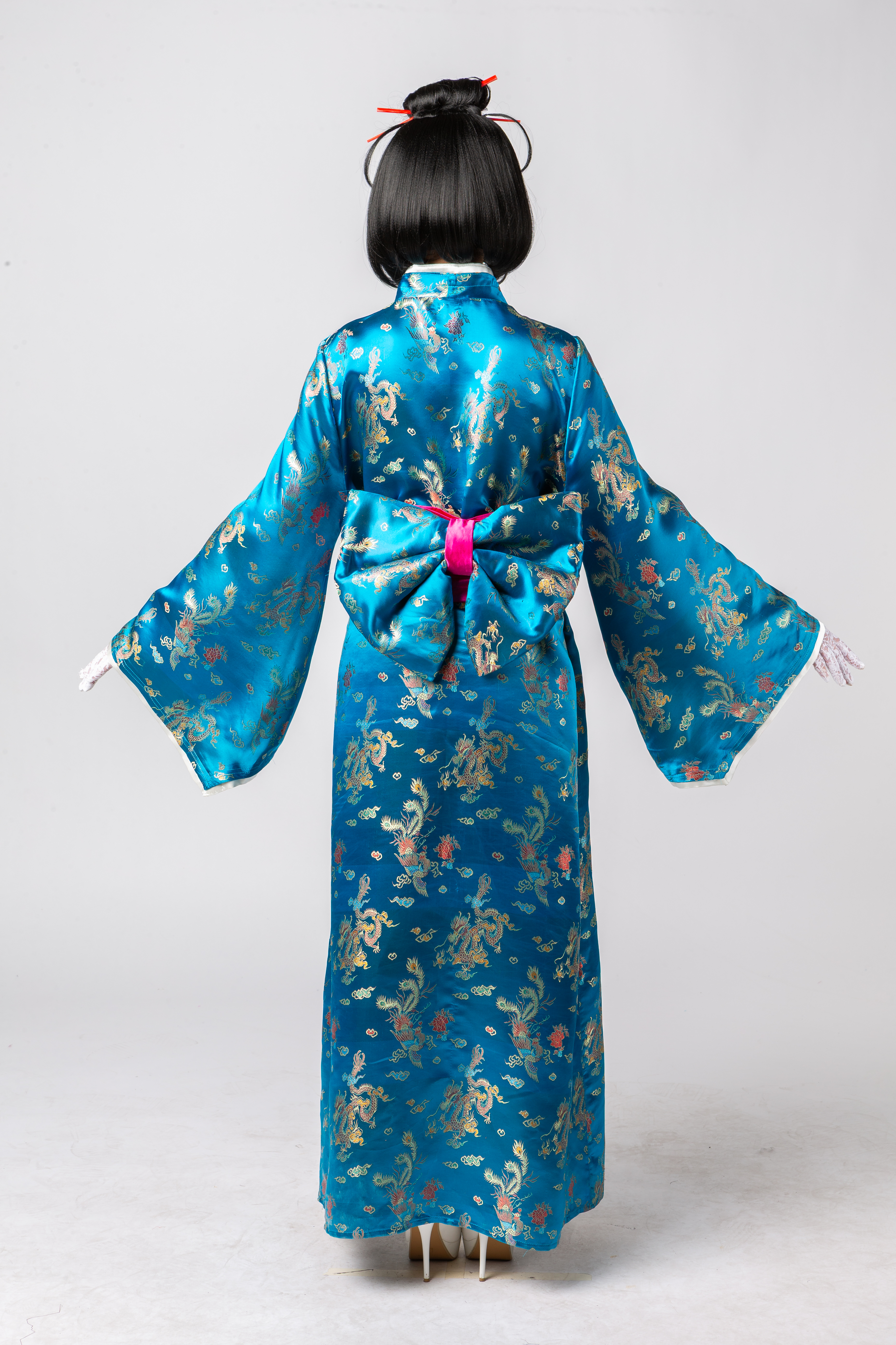 Kimono, turquoise Kimono, turquoise