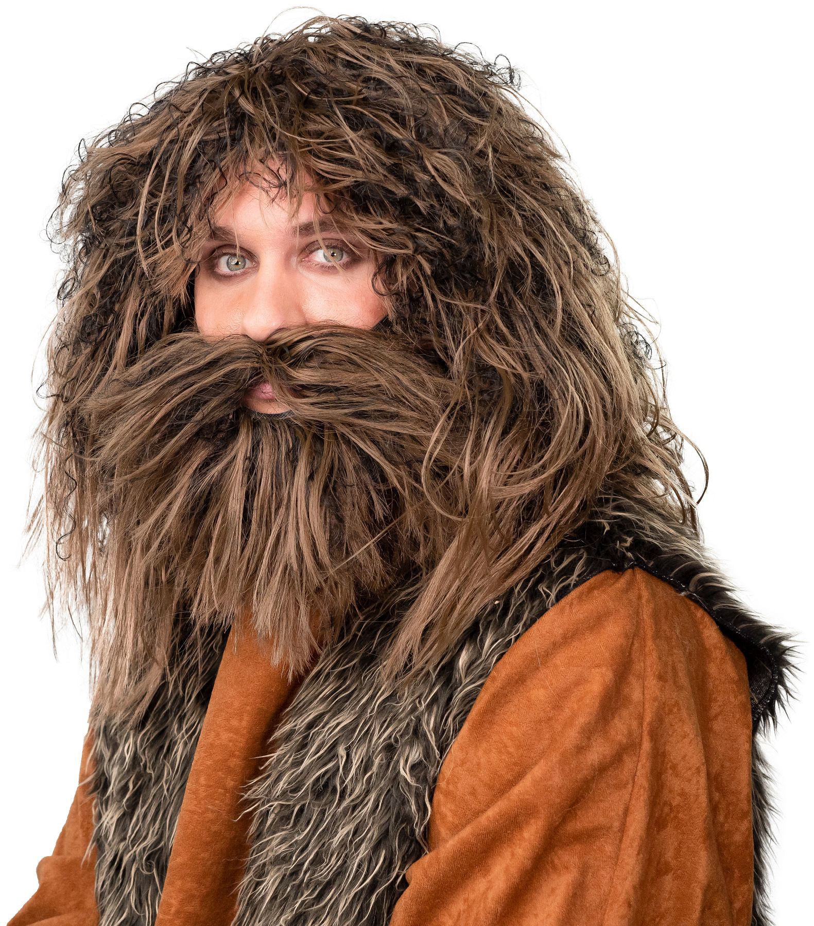 Neanderthal boy (wig & beard)