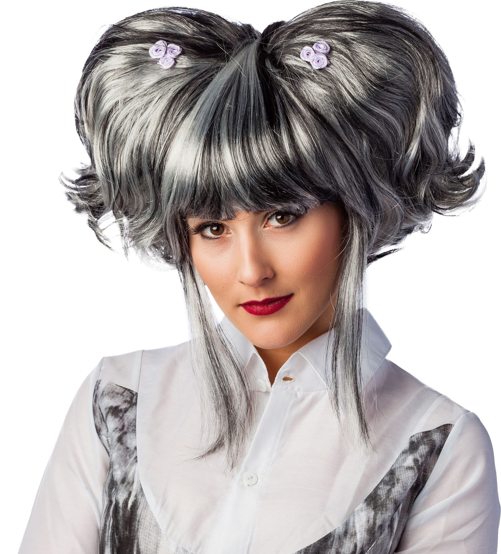 Fantasy wig, grey
