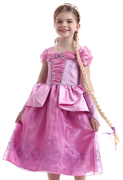 Costume de princesse rose