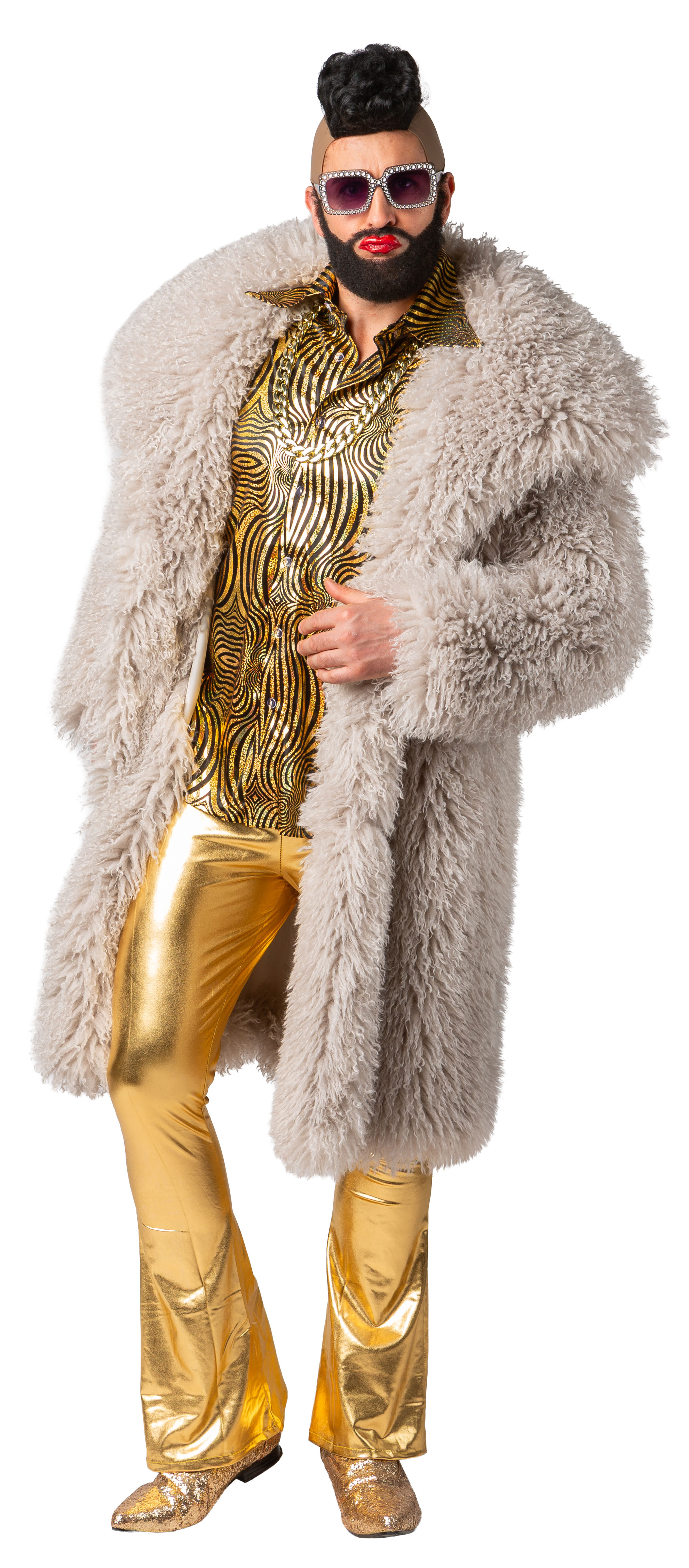 Manteau Kiez long, sable