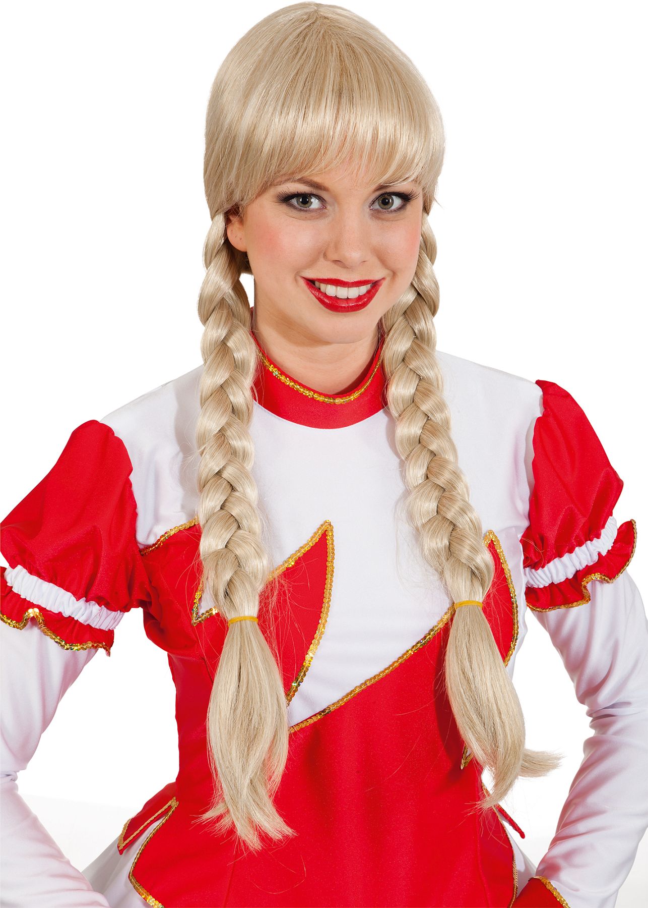 Guard dancing wig, light blonde