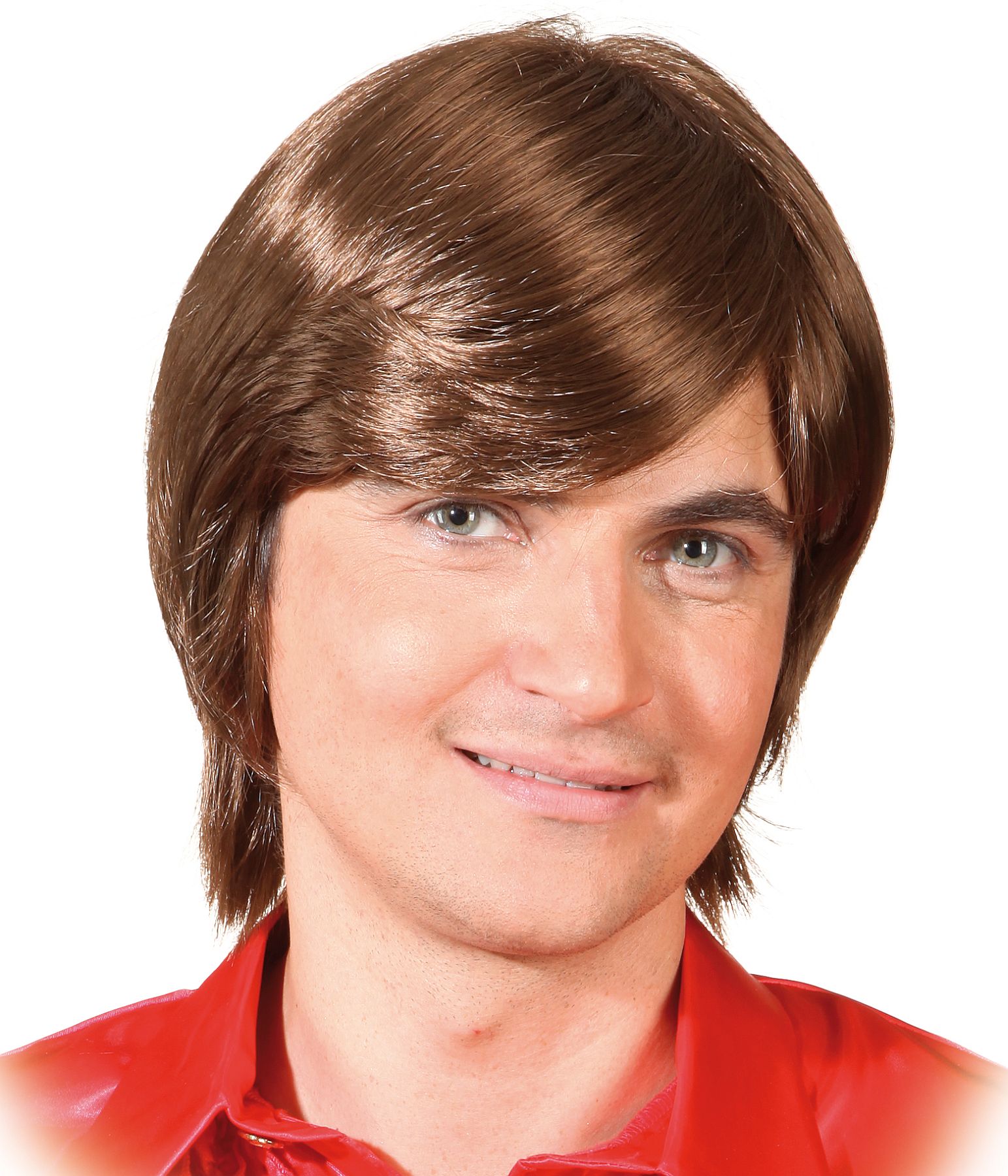 Men's wig, brown