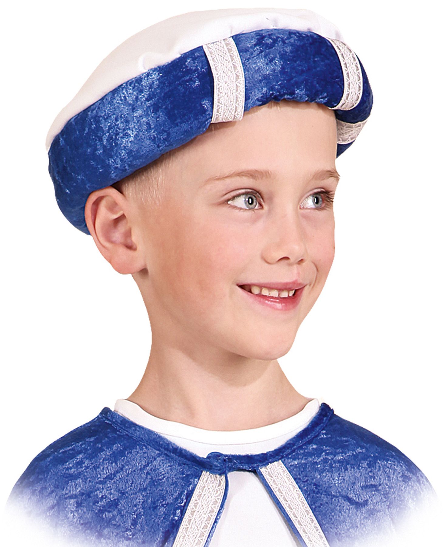 Turban, blau für Kinder