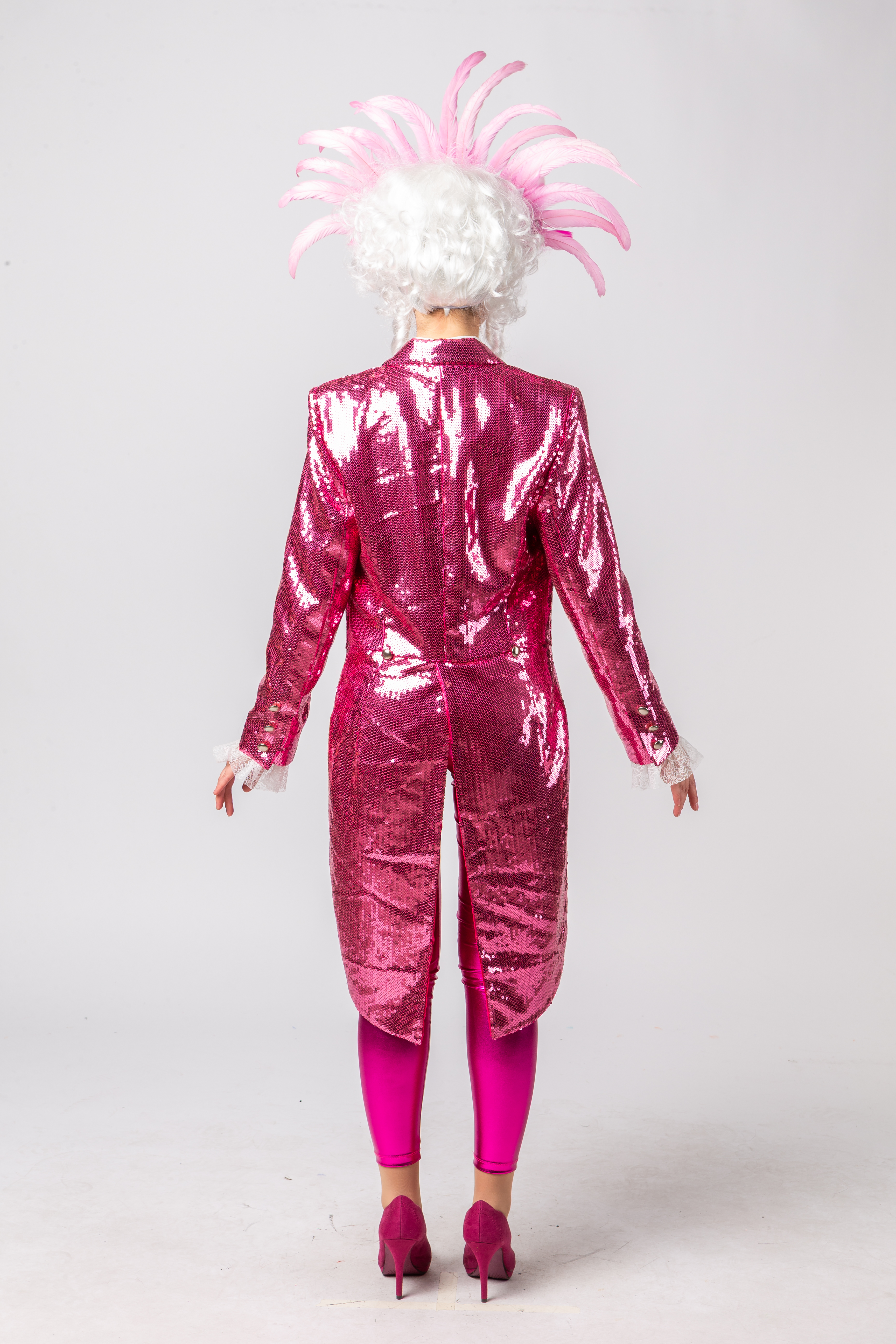 Damenfrack Paillette, pink Damenfrack Paillette, pink