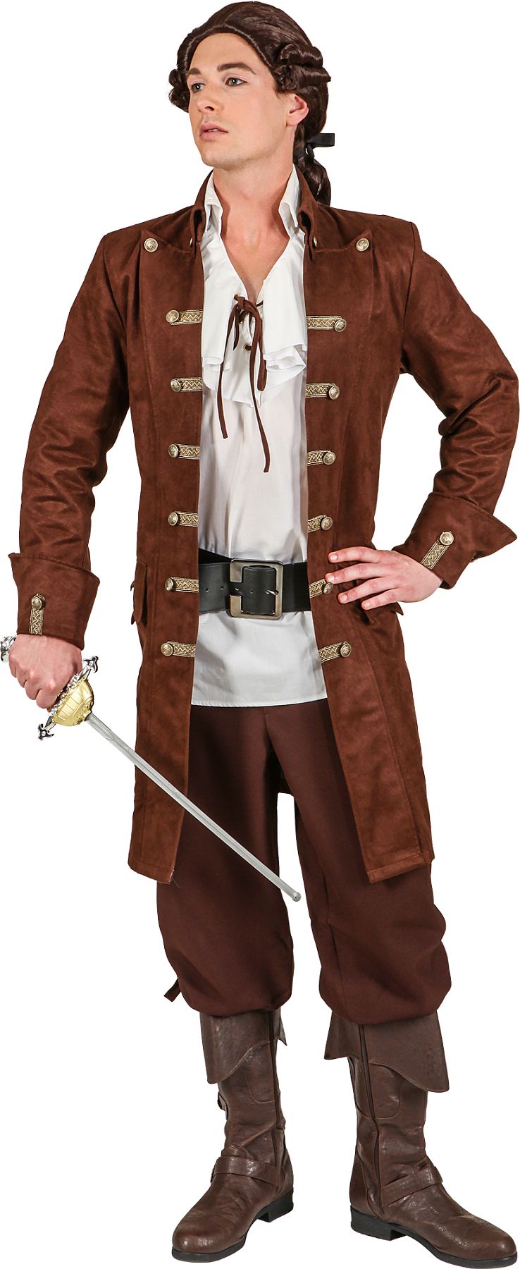 Herrenjacke de Luxe, braun 
