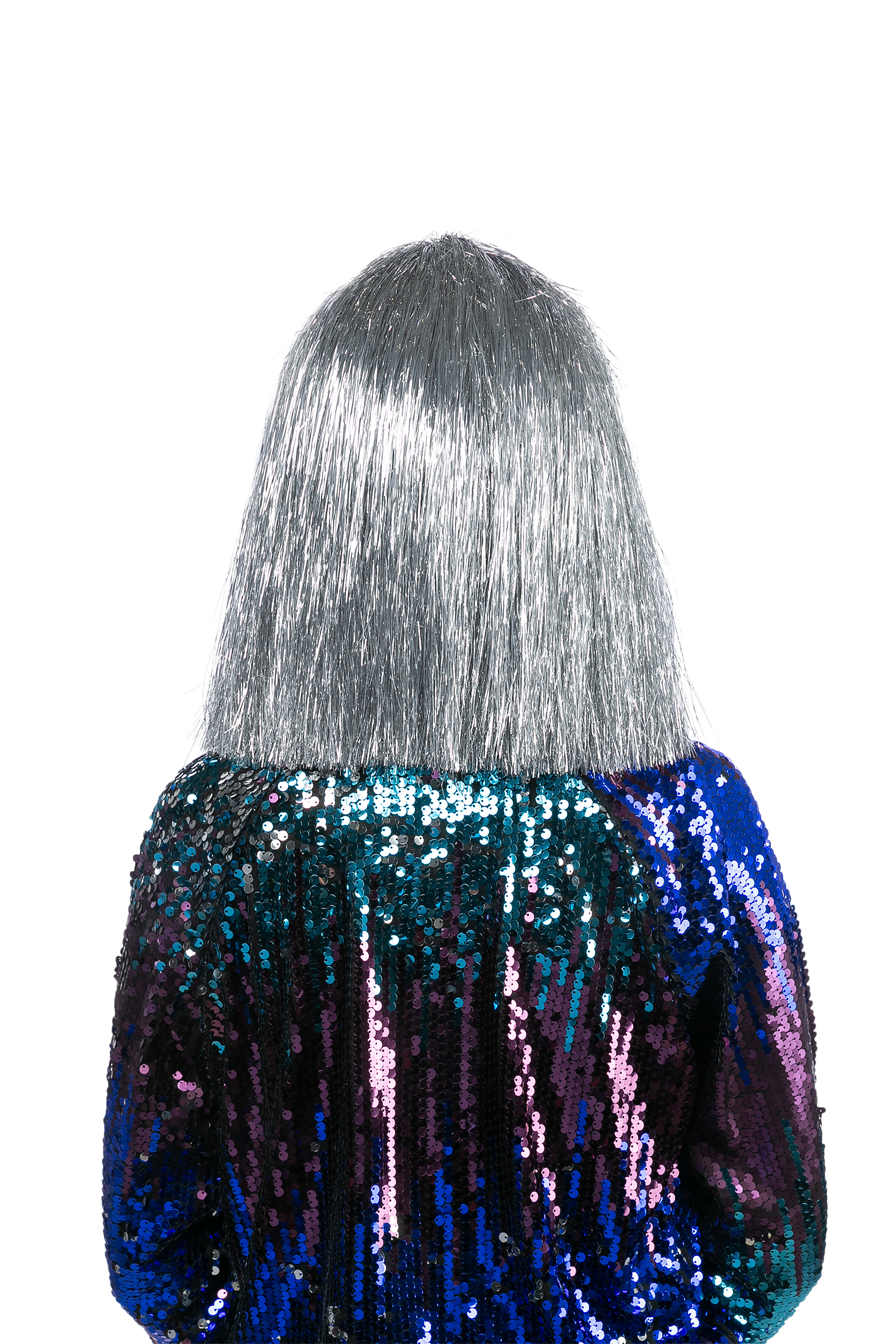 Perruque Lametta long bob lisse