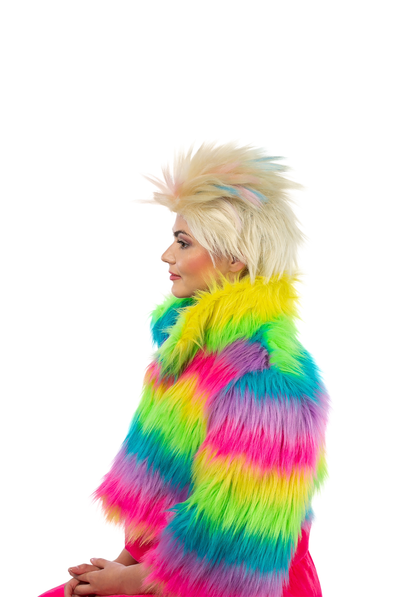 Perruque "Crazy Kate", blonde 